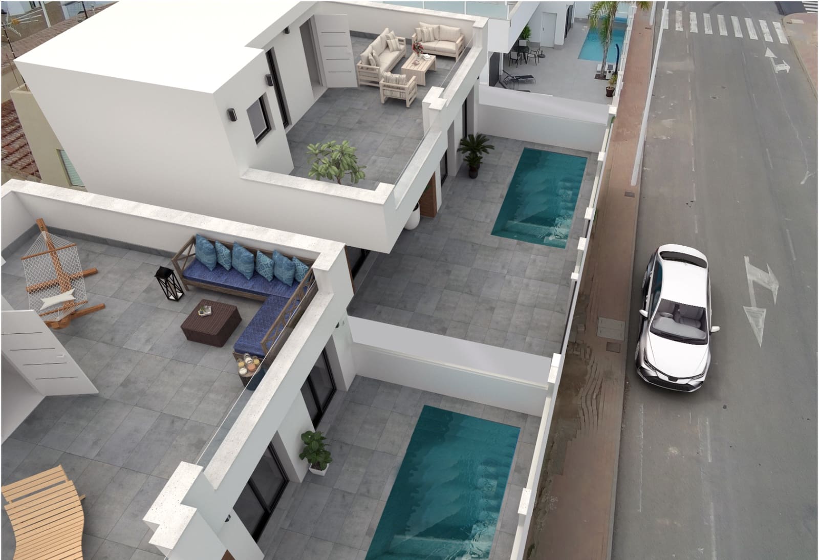 3 soveværelse Villa til salg i San Pedro del Pinatar med swimmingpool - € 349.000 (Ref: 9404390)