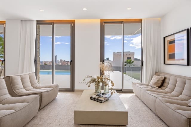 4 makuuhuone Huvila myytävänä paikassa Golf Bahía, Finestrat mukana uima-altaan - 807 000 € (Ref: 9459765)