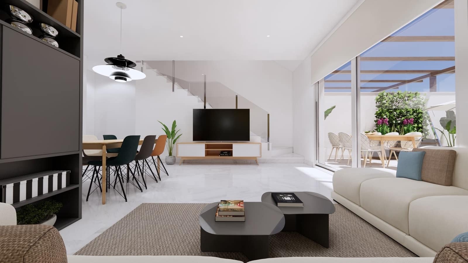 3 chambre Maison de Ville à vendre à Los Alcazares avec piscine - 357 000 € (Ref: 9730837)