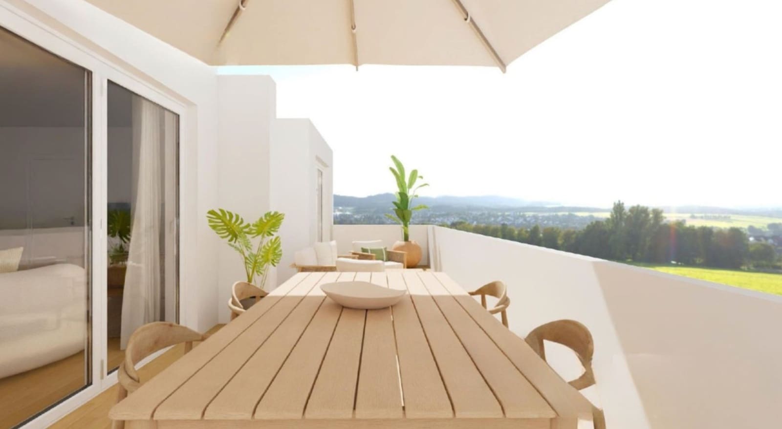 3 bedroom Apartment for sale in Ojen with pool - € 315,000 (Ref: 9844224)