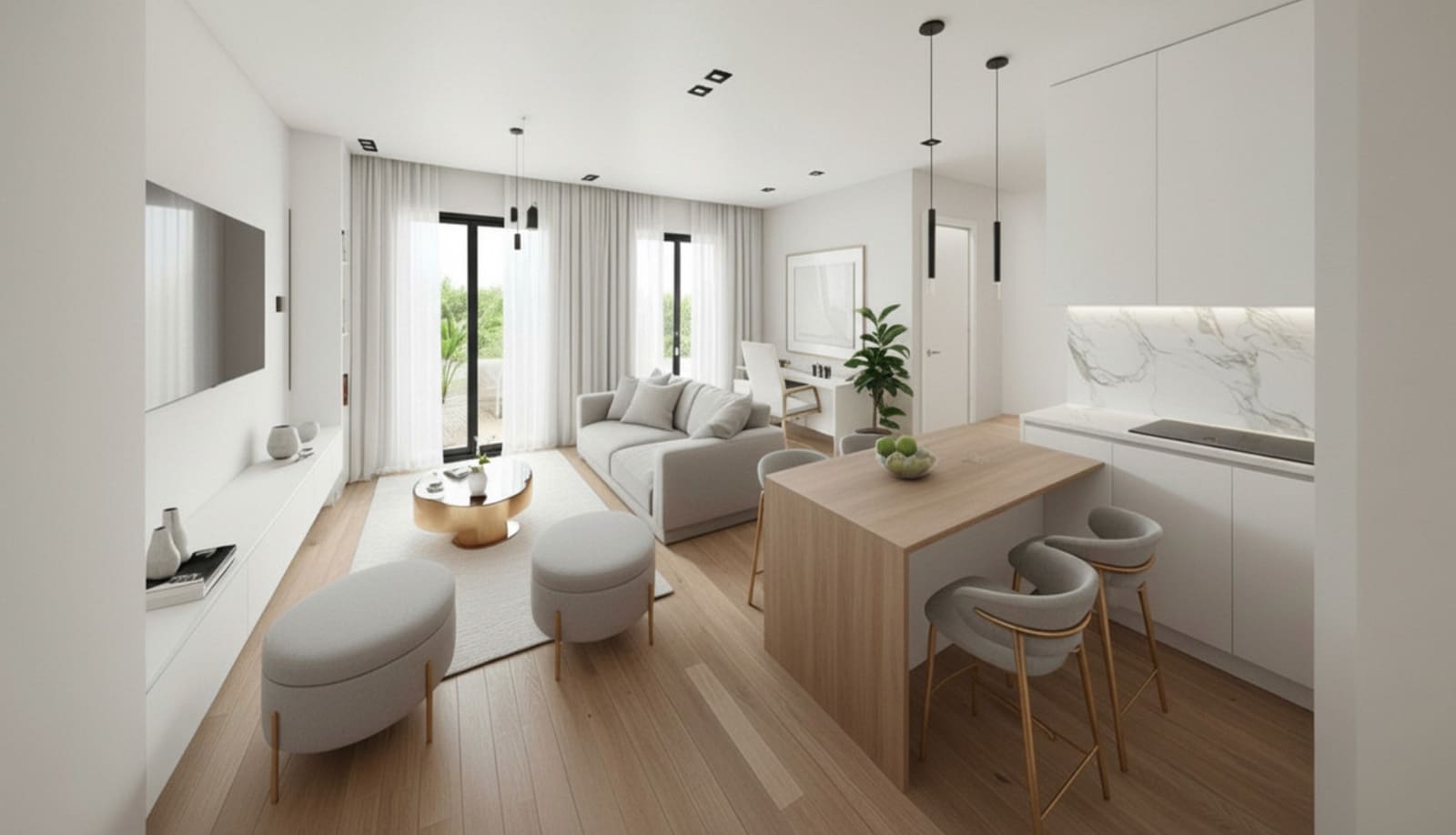 2 chambre Appartement à vendre à Riviera del Sol avec piscine - 303 261 € (Ref: 9844661)