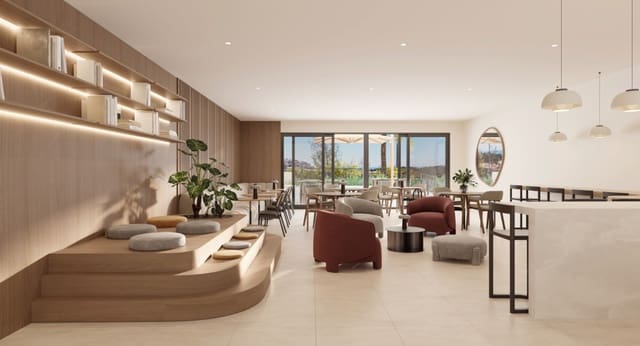2 soverom Penthouse til salgs i Mijas Costa, Mijas med svømmebasseng - € 480 000 (Ref: 9850136)