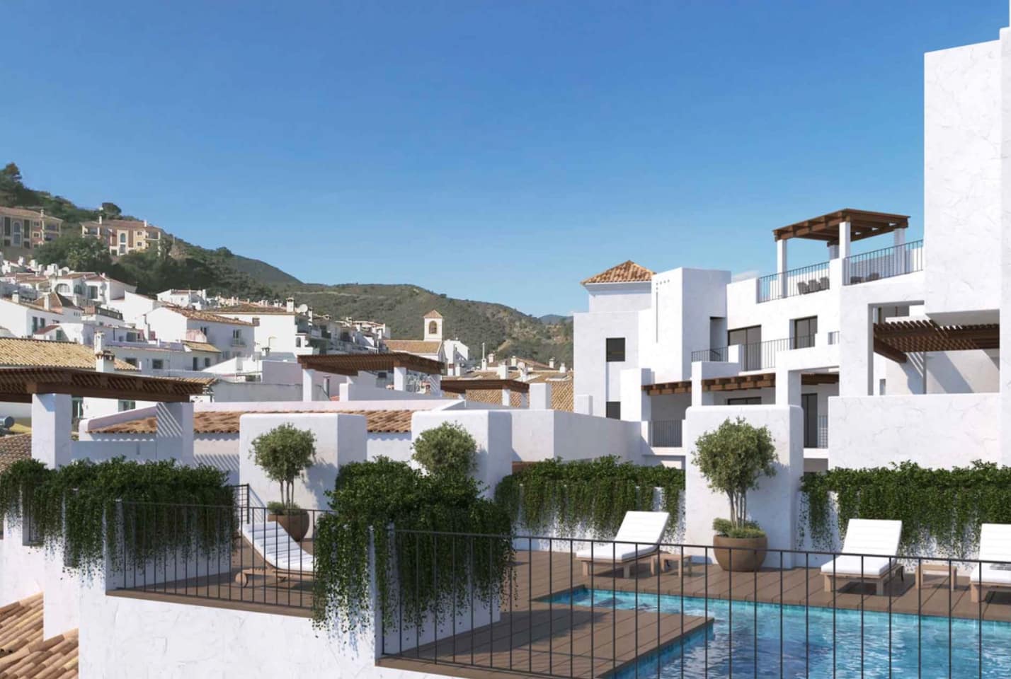 3 sypialnia Apartament na sprzedaż w Benahavis z basenem - 525 000 € (Ref: 9850139)
