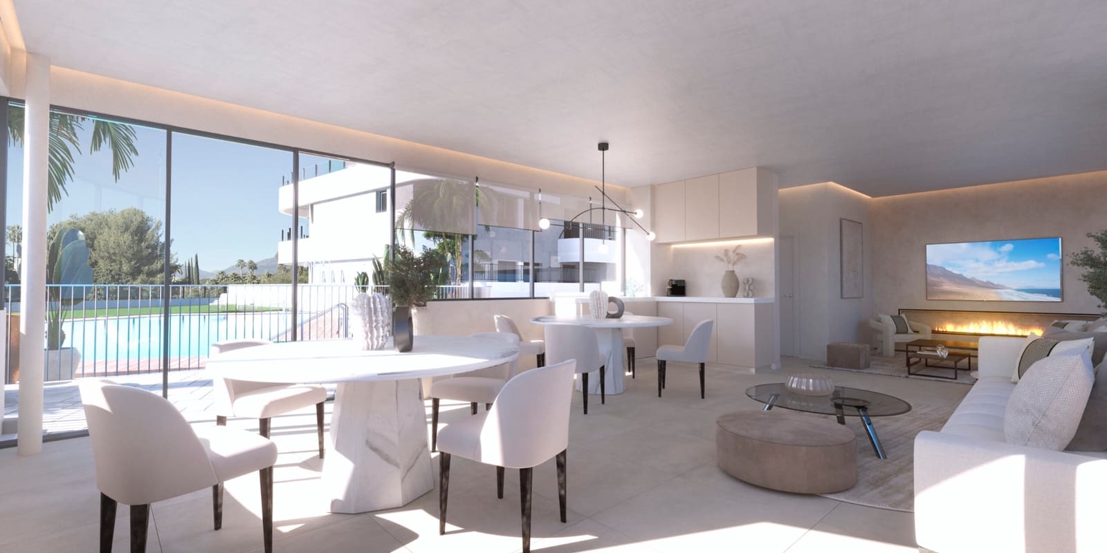 2 quarto Apartamento para venda em Marbella com piscina - 590 000 € (Ref: 9861201)