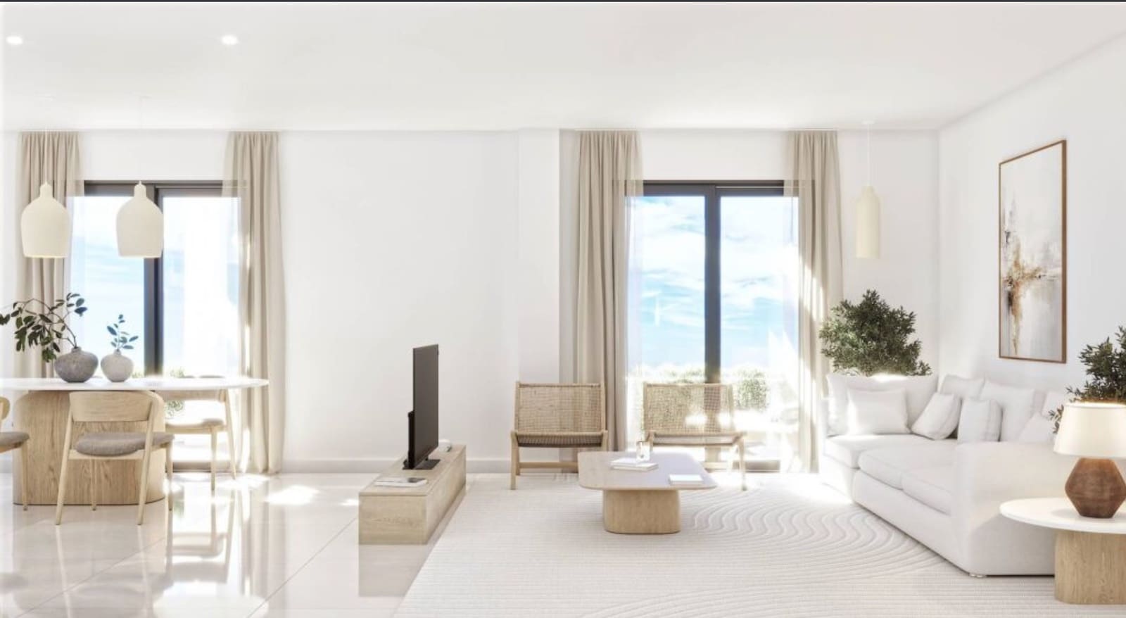 3 chambre Appartement à vendre à Las Lagunas de Mijas - 421 000 € (Ref: 9862358)
