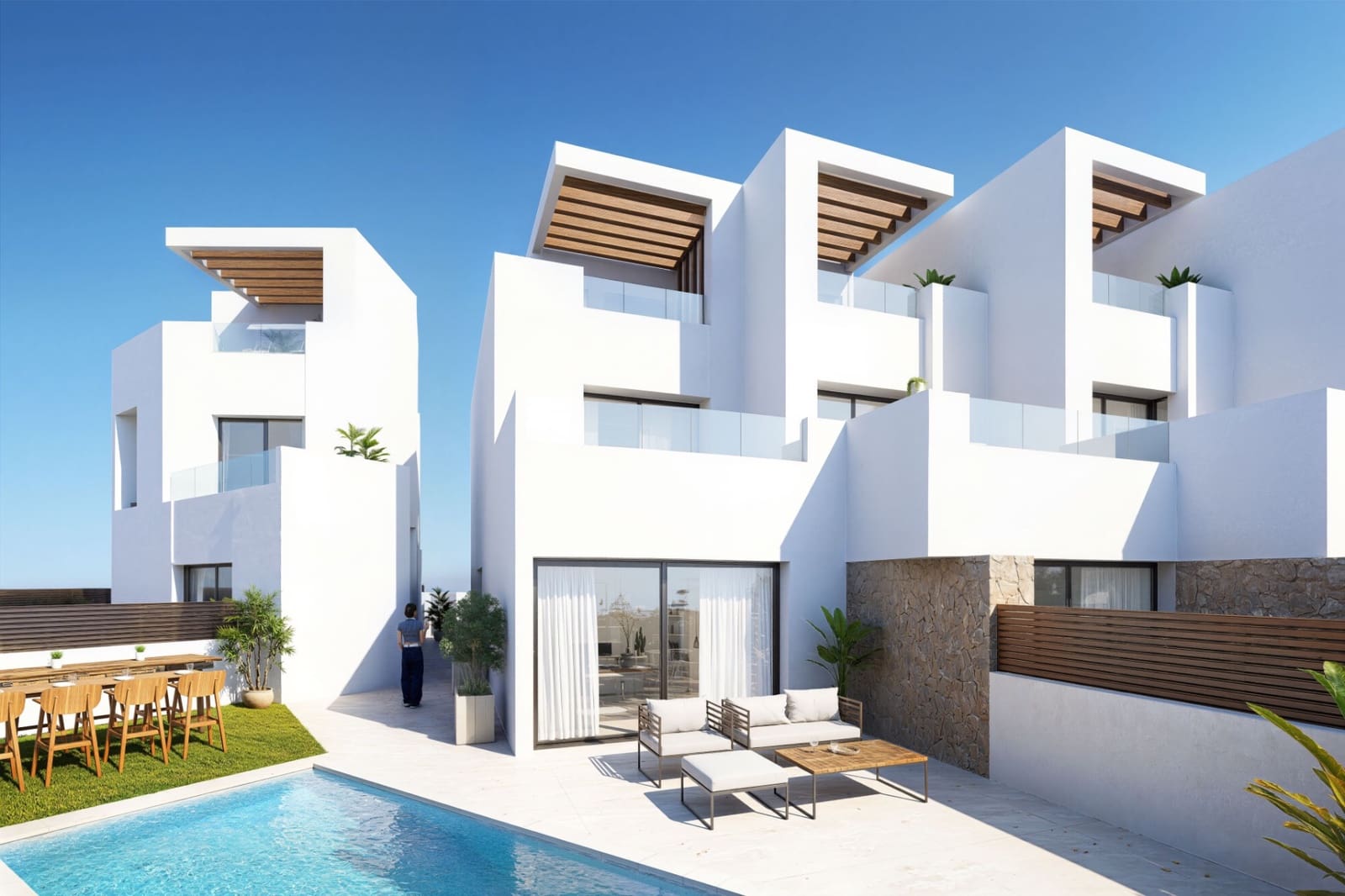 3 chambre Maison de Ville à vendre à Dehesa de Campoamor avec piscine - 695 000 € (Ref: 9953251)