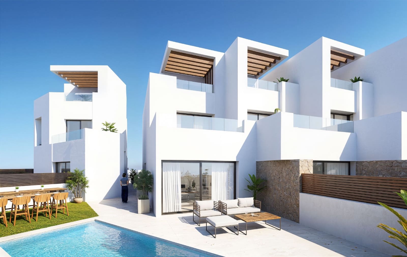 3 chambre Maison de Ville à vendre à Dehesa de Campoamor avec piscine - 695 000 € (Ref: 9953251)