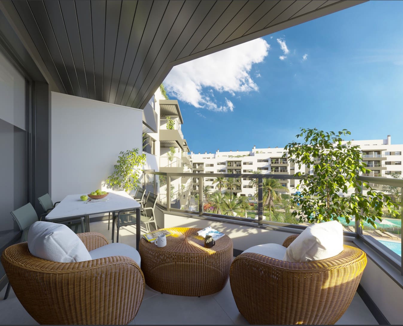 2 soverom Leilighet til salgs i Las Lagunas de Mijas med svømmebasseng - € 320 000 (Ref: 9955373)