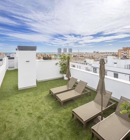 Piso de 2 habitaciones en Huelin, Málaga ciudad en alquiler con garaje - 1.350 € (Ref: 9412958)