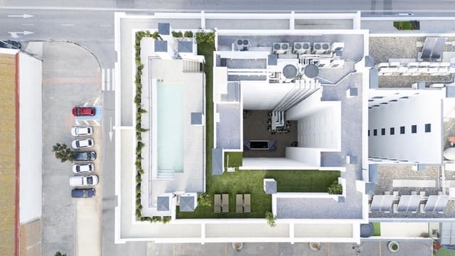 Piso de 2 habitaciones en Huelin, Málaga ciudad en alquiler con garaje - 1.350 € (Ref: 9412958)