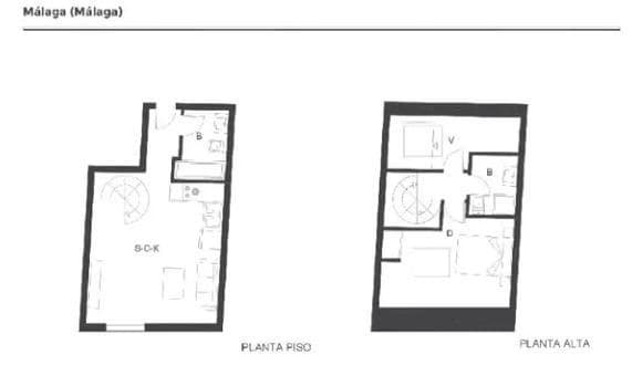 2 chambre Appartement à vendre à Malaga ville - 185 833 € (Ref: 9412961)