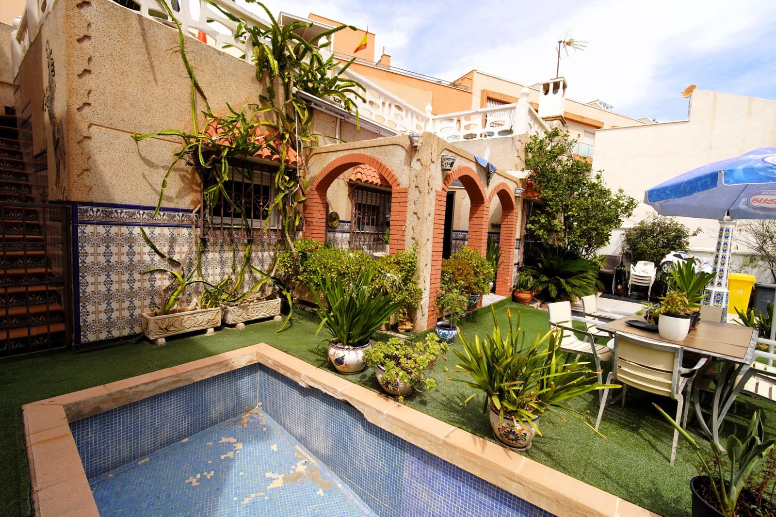 3 quarto Moradia em Banda para venda em Roquetas de Mar com piscina garagem - 349 000 € (Ref: 10148119)