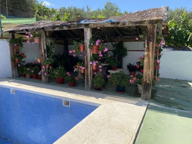 5 chambre Finca/Maison de Campagne à vendre à Villanueva del Trabuco avec piscine garage - 189 500 € (Ref: 9674841)