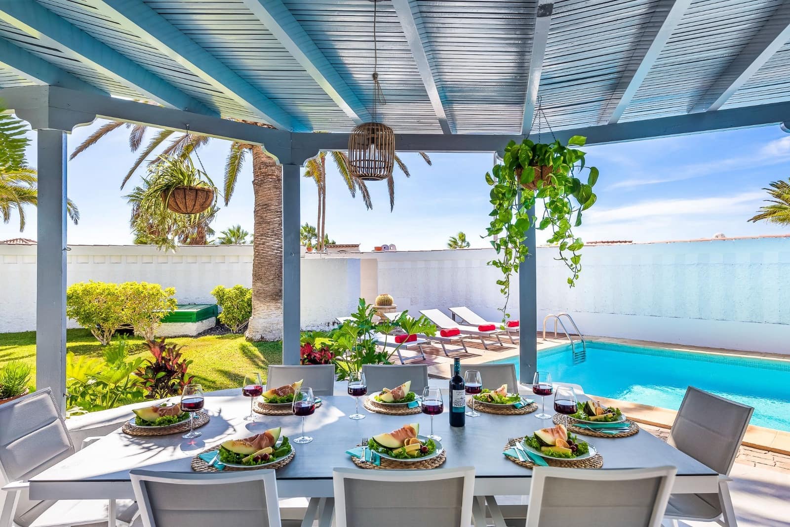 3 camera da letto Villa da affittare in Guia de Isora con piscina - 4.500 € (Rif: 10094224)