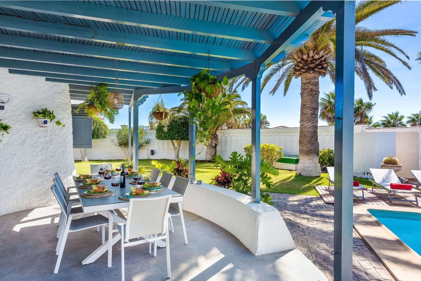 3 camera da letto Villa da affittare in Guia de Isora con piscina - 4.500 € (Rif: 10094224)