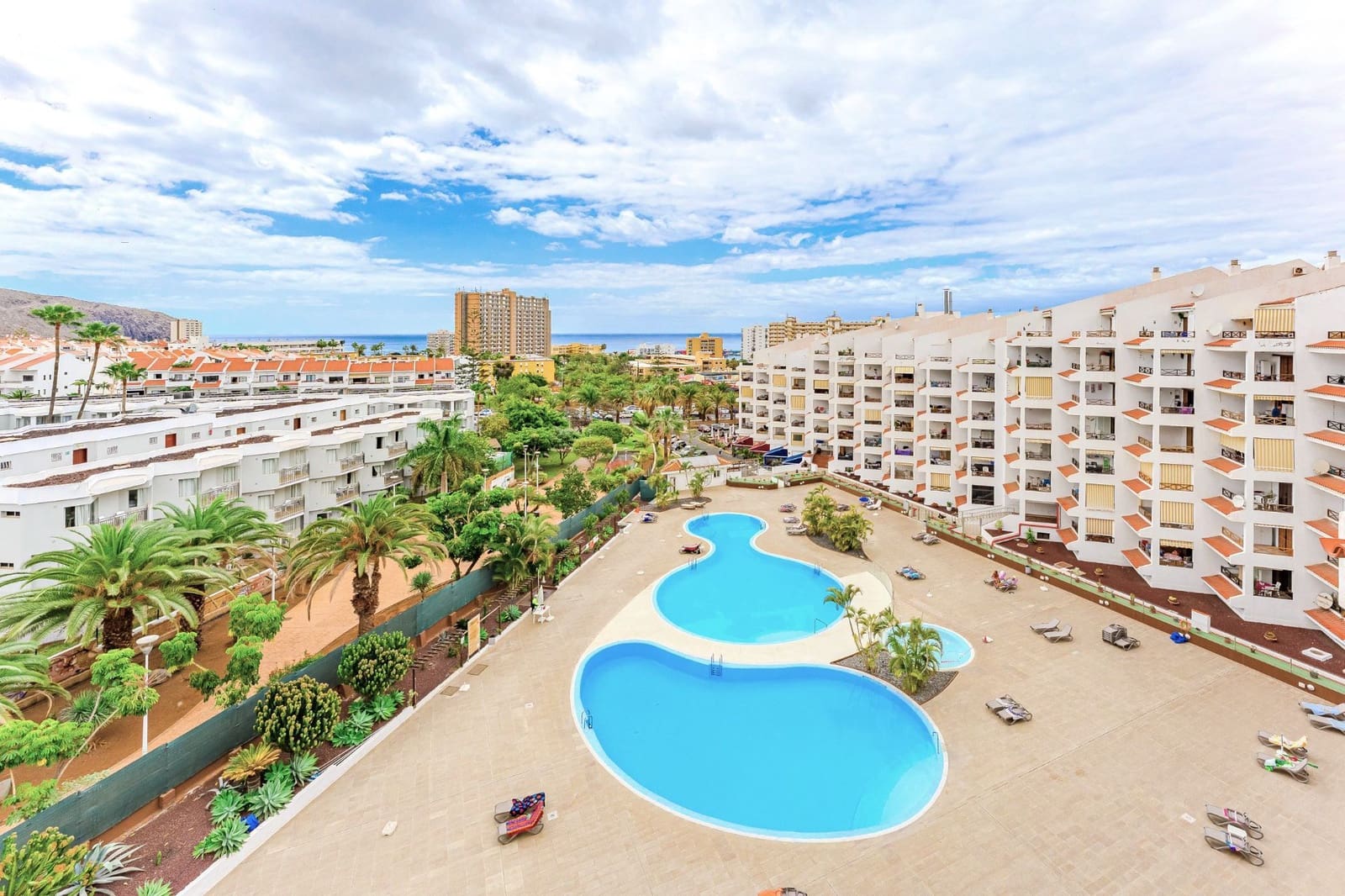 Apartamento de 1 habitación en Los Cristianos en alquiler con piscina - 1.500 € (Ref: 9081317)