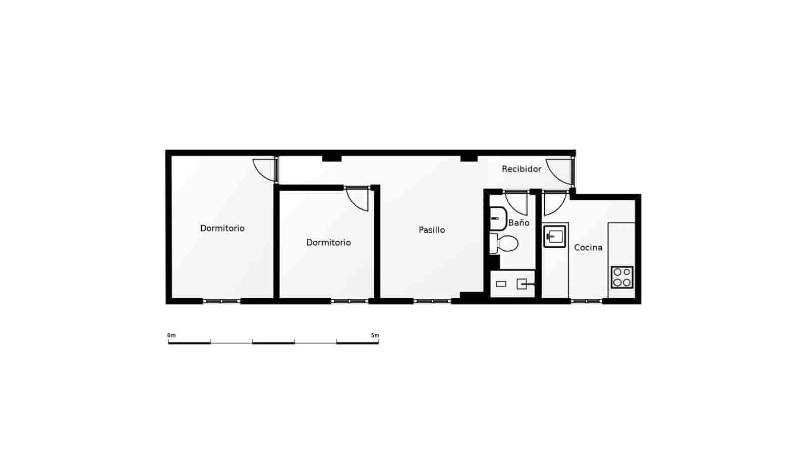 2 bedroom Flat for sale in Malaga city - € 170,000 (Ref: 10018970)