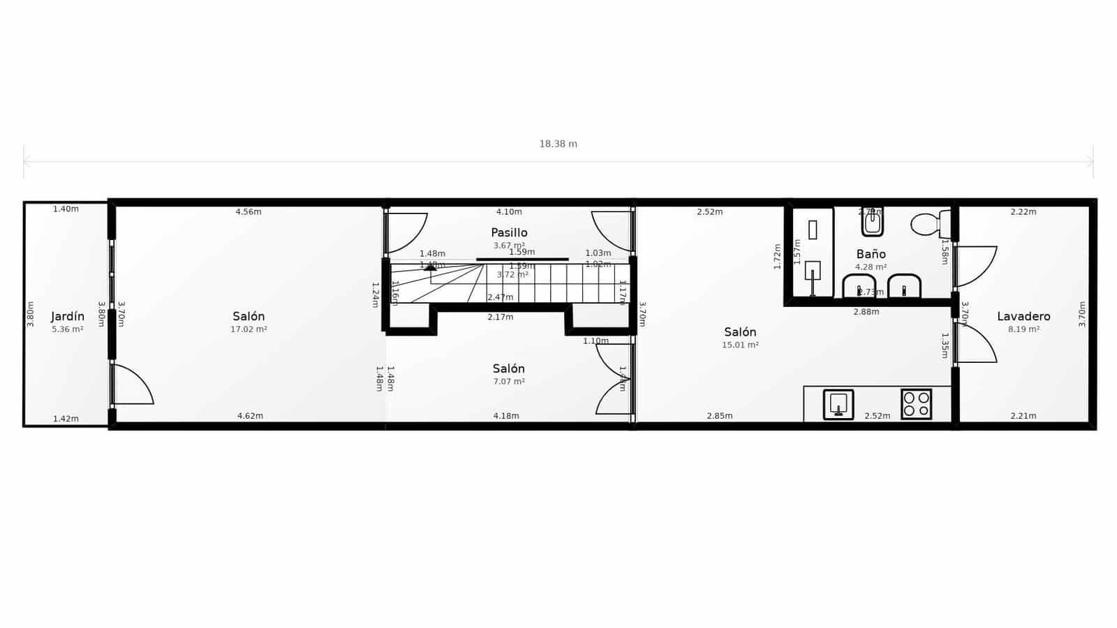 Adosado de 4 habitaciones en Málaga ciudad en venta con garaje - 425.000 € (Ref: 10068062)