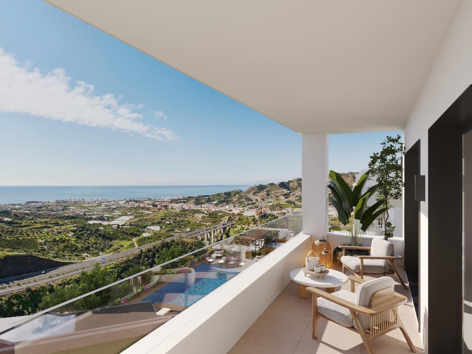 2 bedroom Flat for sale in Torrox with pool - € 289,000 (Ref: 10076554)