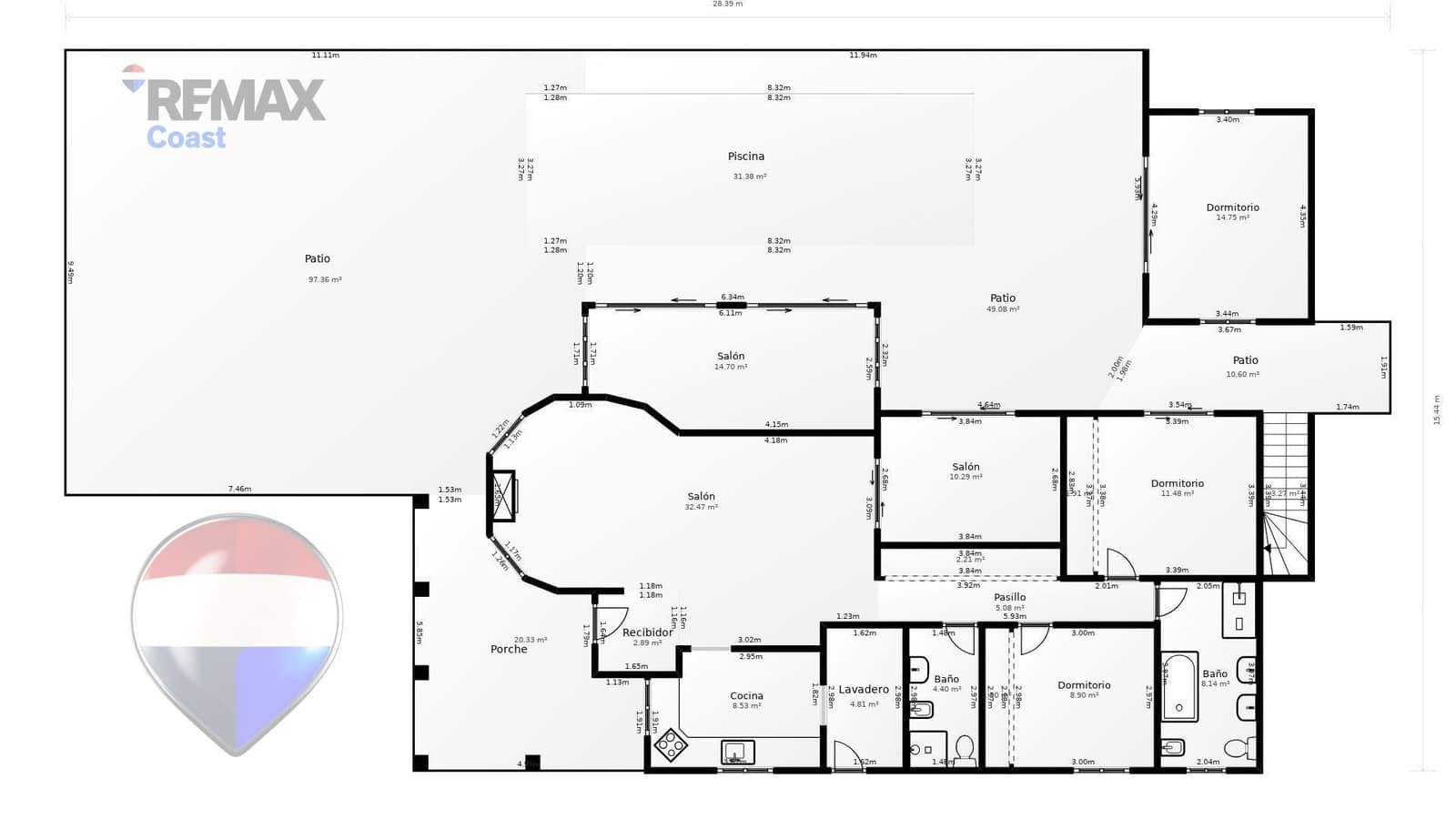 3 camera da letto Villa in vendita in Benajarafe con piscina garage - 575.000 € (Rif: 10136209)