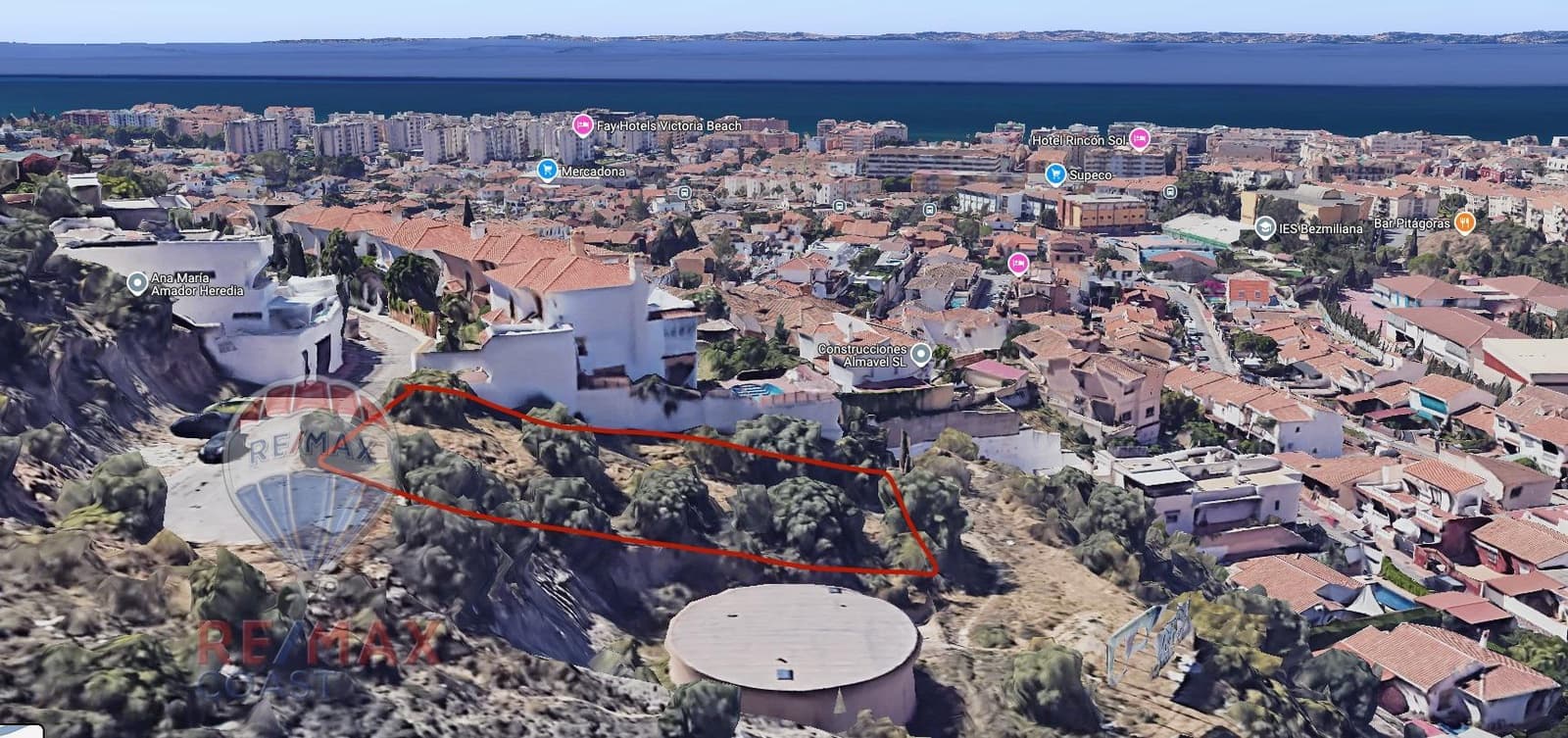 Tomt till salu i Rincon de la Victoria - 295 000 € (Ref: 8951389)