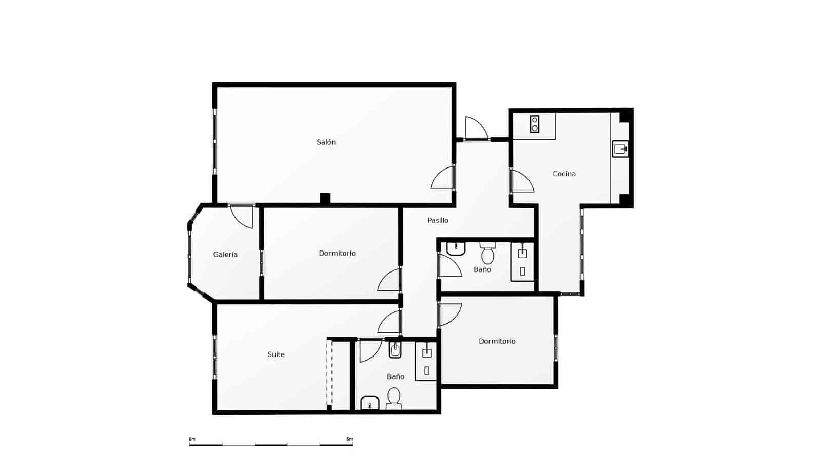 3 soveværelse Lejlighed til salg i Malaga by med swimmingpool garage - € 419.000 (Ref: 9165905)