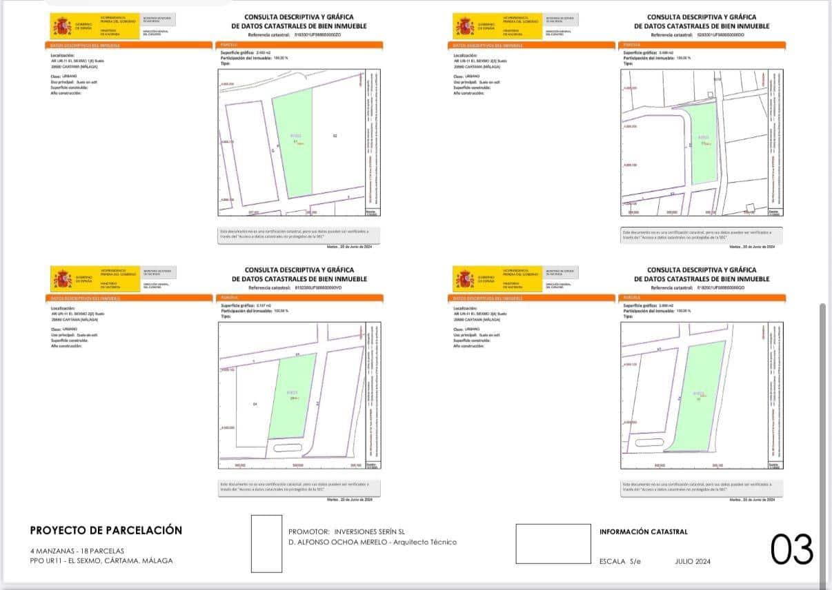 Działka budowlana na sprzedaż w Cartama - 105 800 € (Ref: 9311034)