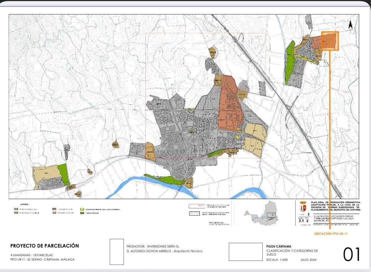 Działka budowlana na sprzedaż w Cartama - 105 800 € (Ref: 9311034)