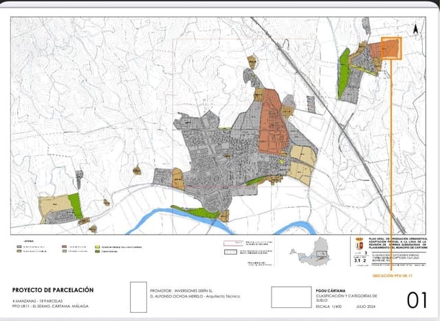 Byggegrund til salg i Cártama - € 105.800 (Ref: 9311034)