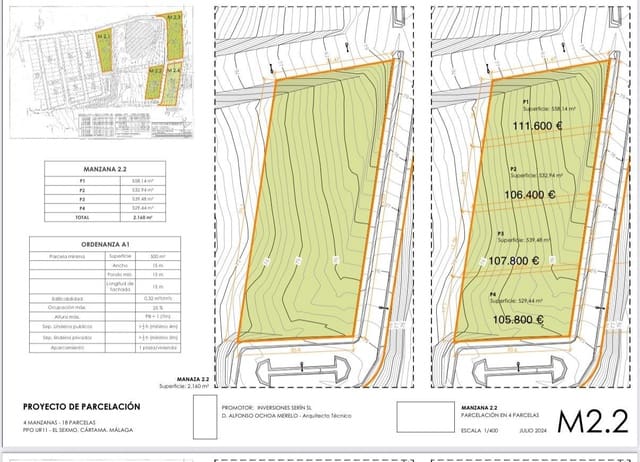 Byggegrund til salg i Cártama - € 105.800 (Ref: 9311034)
