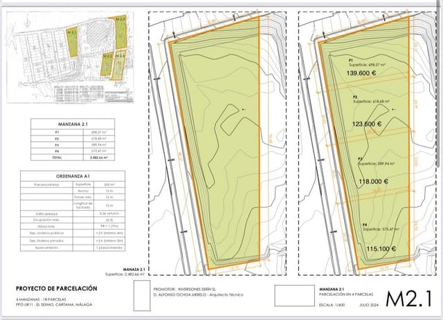 Byggegrund til salg i Cártama - € 105.800 (Ref: 9311034)