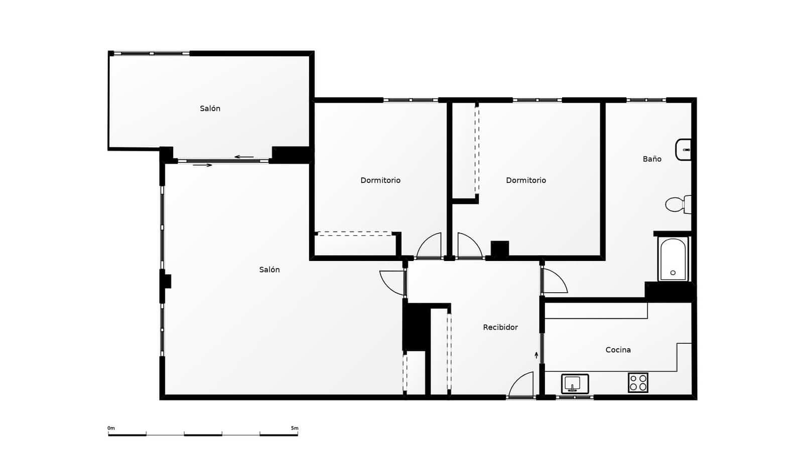 2 sovrum Lägenhet till salu i Fuengirola med garage - 490 000 € (Ref: 9630218)