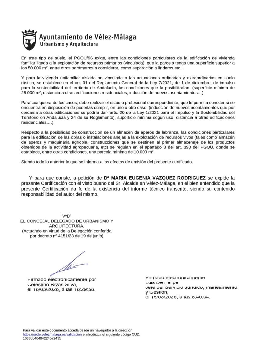 Undeveloped Land for sale in Almayate - € 199,000 (Ref: 9679963)