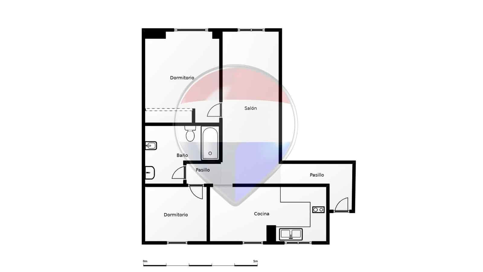 2 soveværelse Lejlighed til salg i Malaga by - € 320.900 (Ref: 9682621)