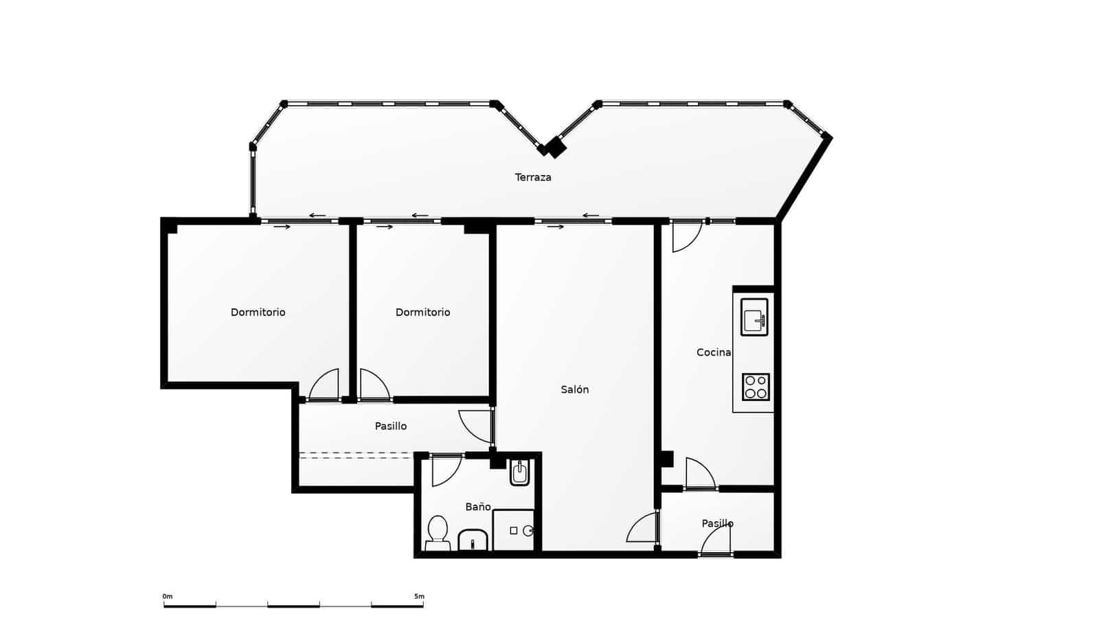 2 Zimmer Wohnung zu verkaufen in Rincon de la Victoria mit Pool Garage - 385.000 € (Ref: 9712118)
