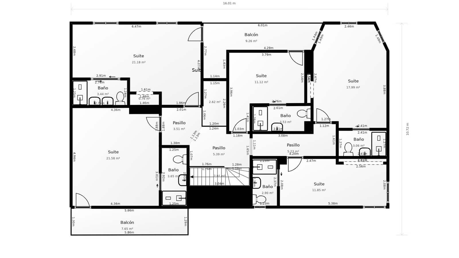 7 chambre Villa/Maison à vendre à La Cala del Moral avec piscine garage - 1 395 000 € (Ref: 9715057)