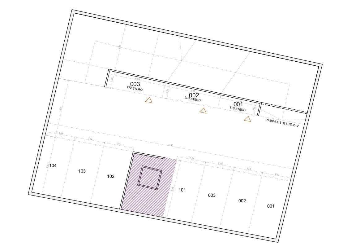 Garage till salu i Malaga stad - 19 000 € (Ref: 9808122)