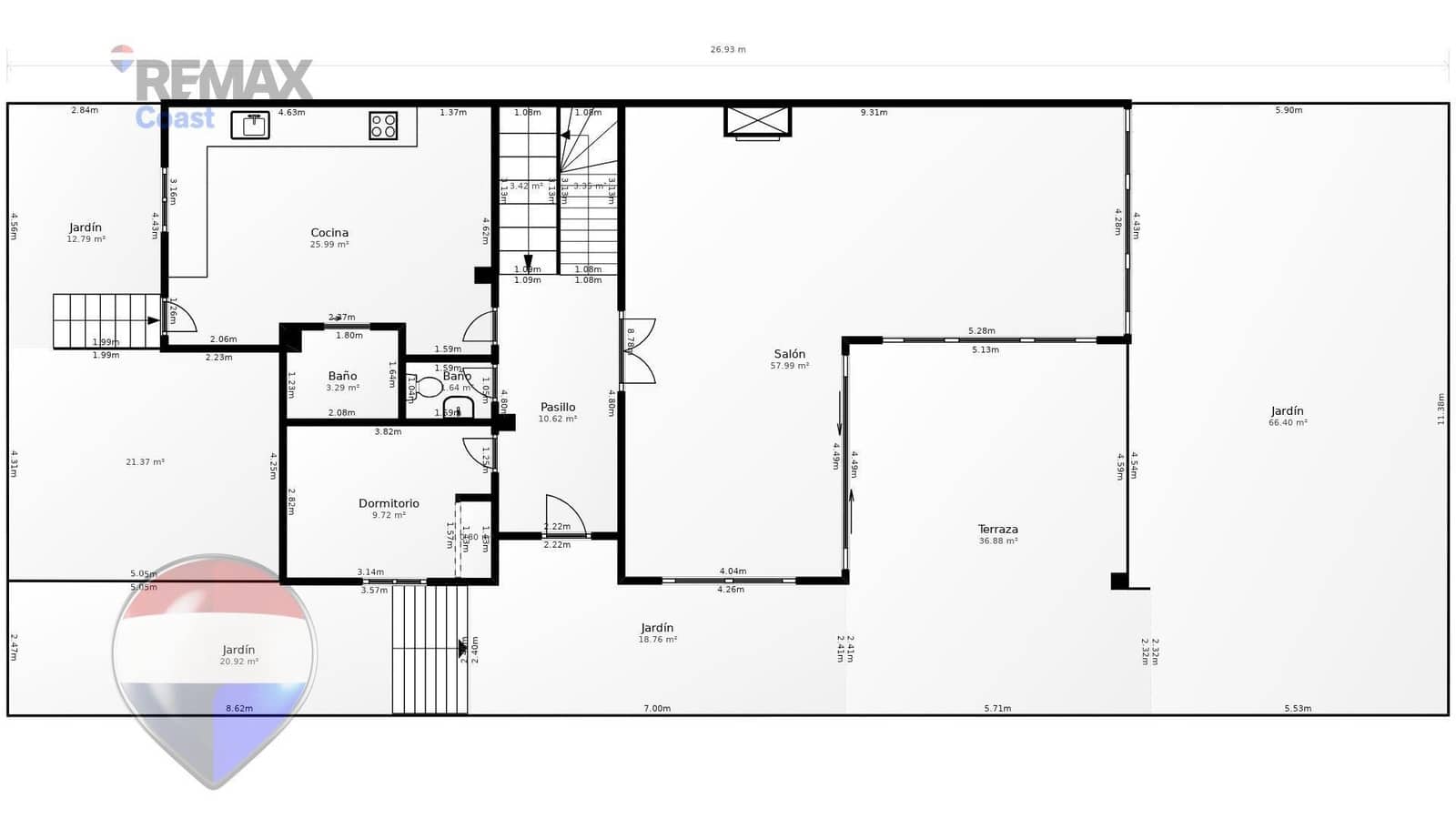4 sypialnia Dom blizniak na sprzedaż w Torremolinos z garażem - 1 800 000 € (Ref: 9873669)