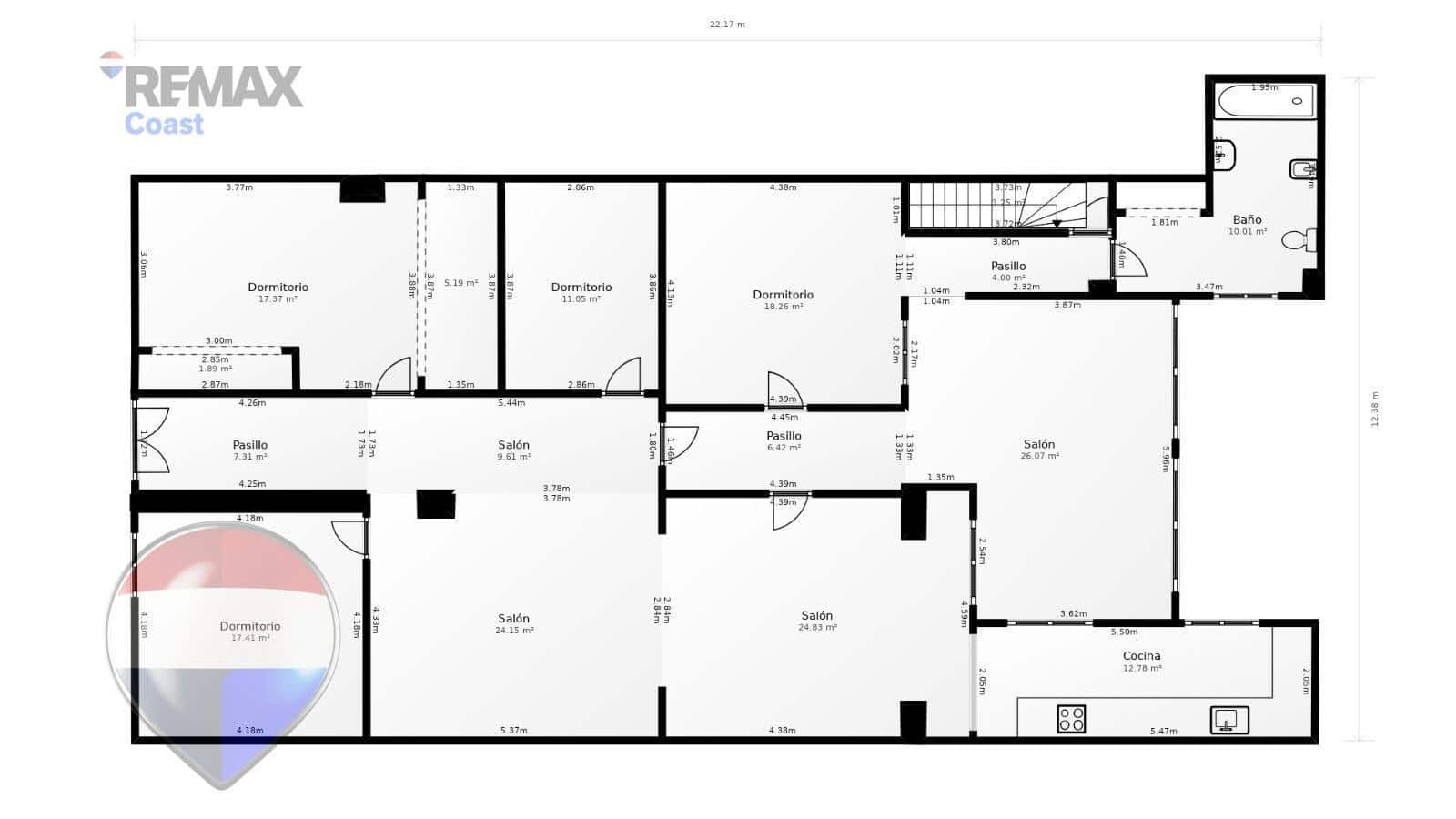 8 soveværelse Byhus til salg i Malaga by - € 415.000 (Ref: 9882038)
