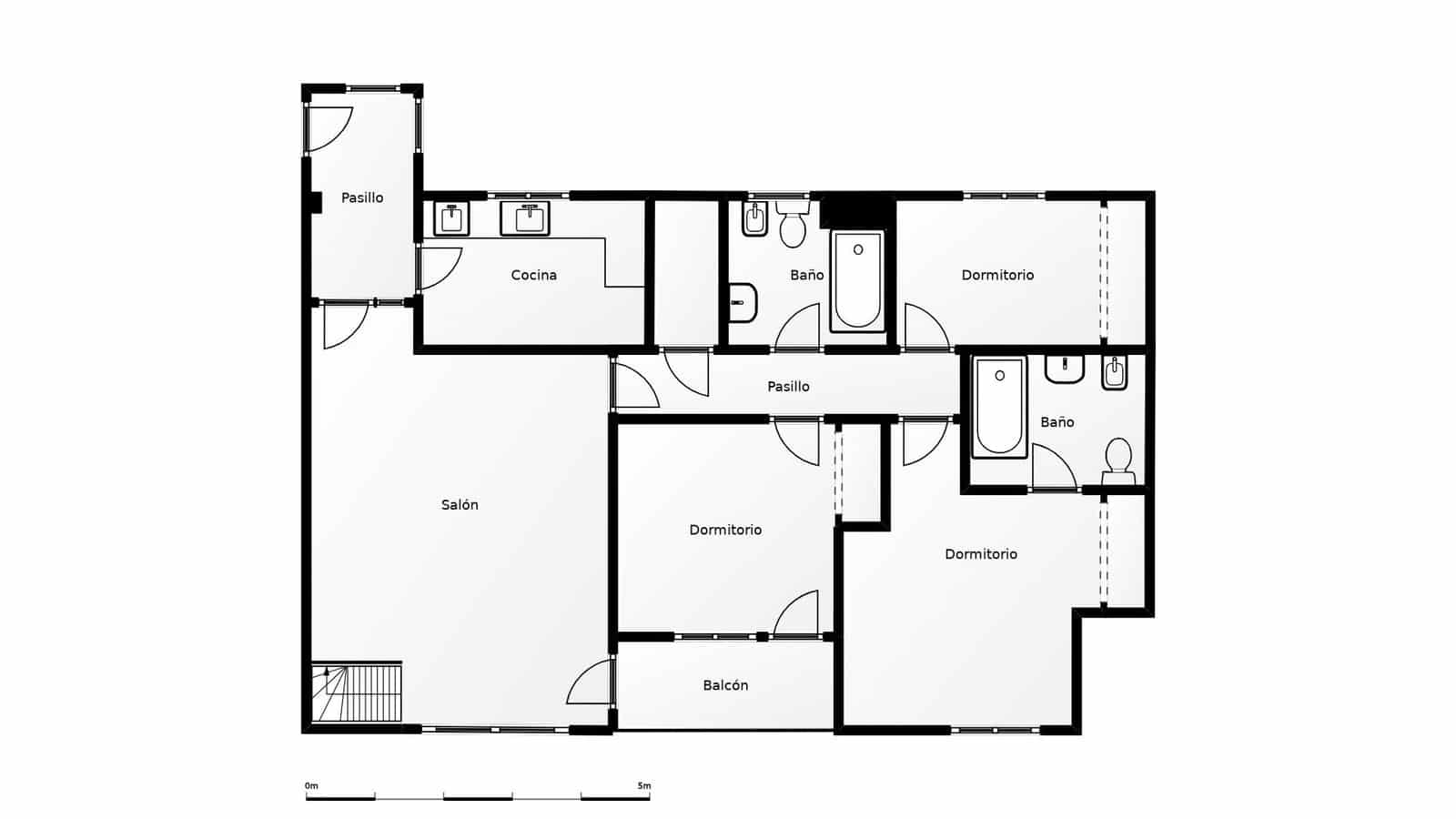 3 Zimmer Penthouse zu verkaufen in Malaga Stadt - 869.000 € (Ref: 9896471)