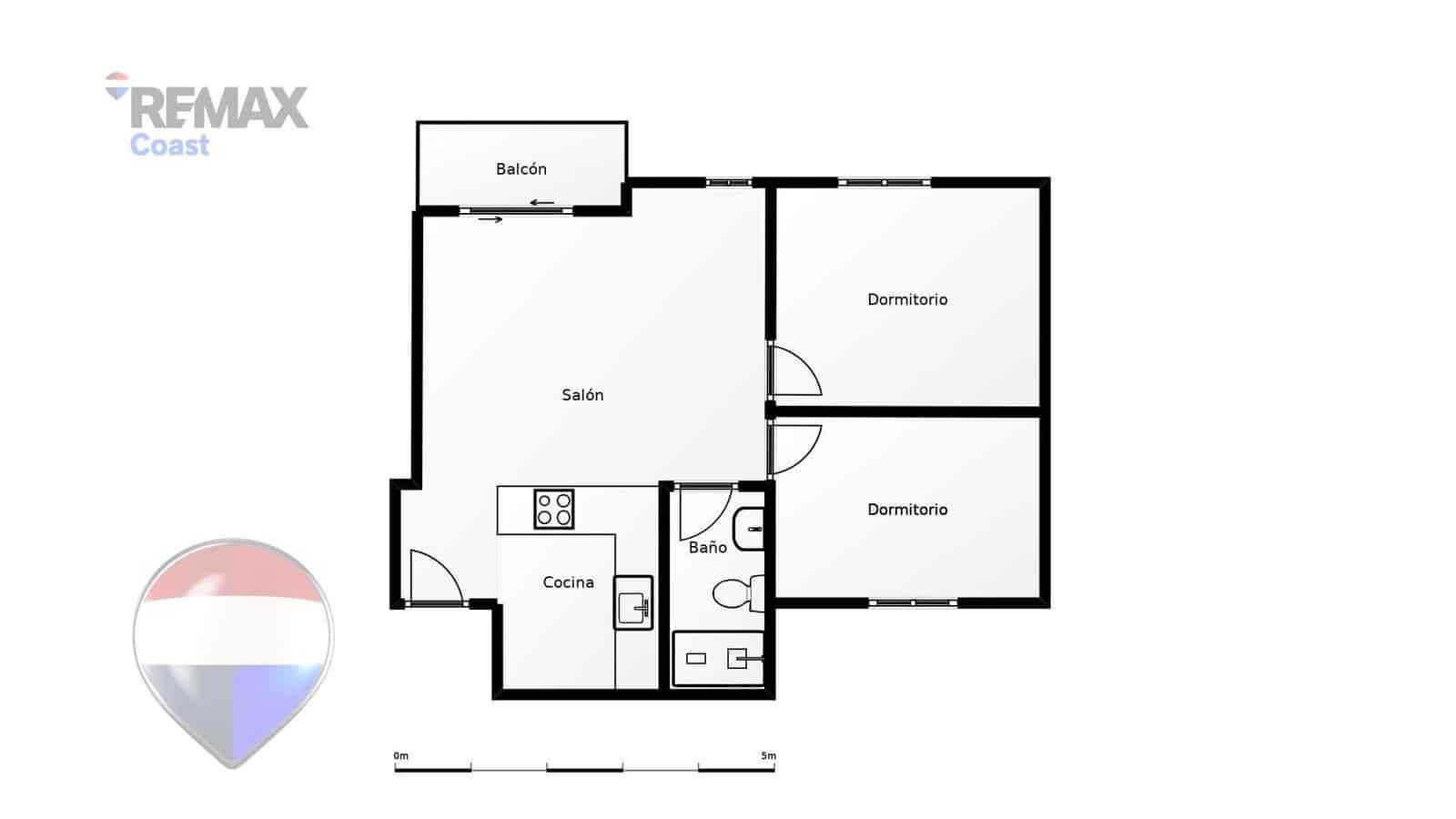 2 chambre Appartement à vendre à Malaga ville - 350 000 € (Ref: 9977526)