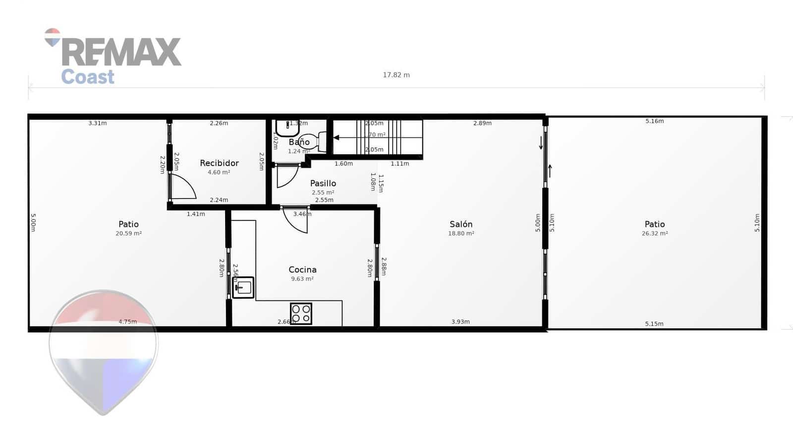 4 sovrum Radhus till salu i Cartama med pool garage - 362 000 € (Ref: 9997204)