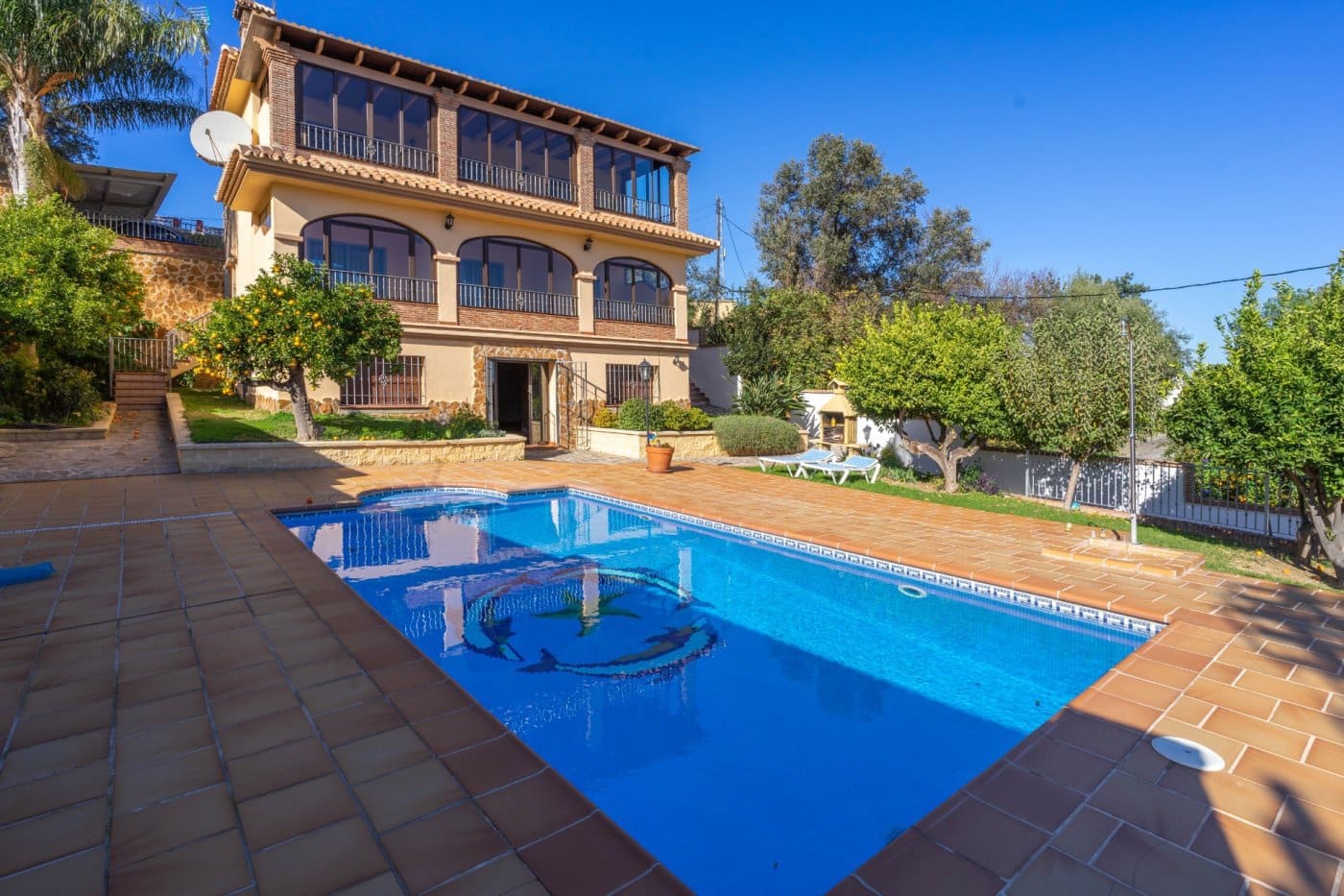 5 camera da letto Villa da affittare in Alhaurin de la Torre con piscina - 4.800 € (Rif: 5691635)