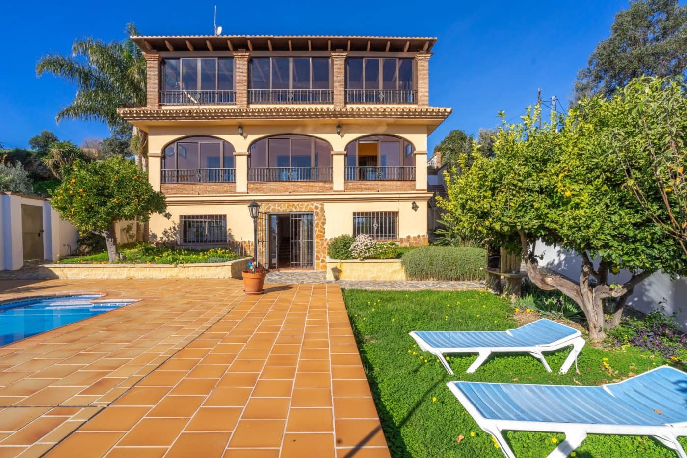 5 camera da letto Villa da affittare in Alhaurin de la Torre con piscina - 4.800 € (Rif: 5691635)