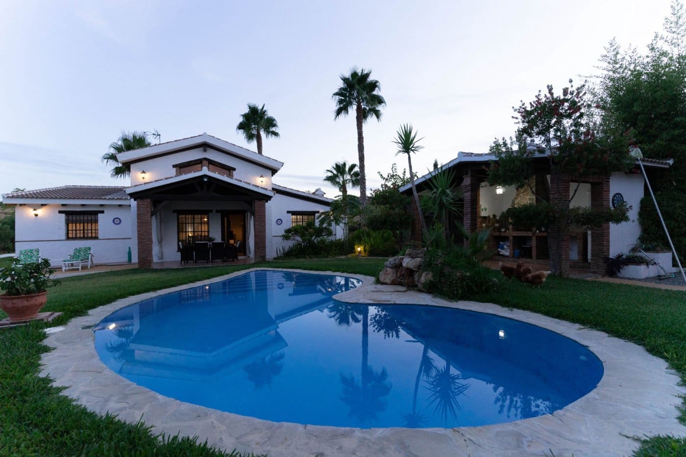 5 sypialnia Willa na sprzedaż w Alhaurin el Grande z basenem garażem - 850 000 € (Ref: 6168001)