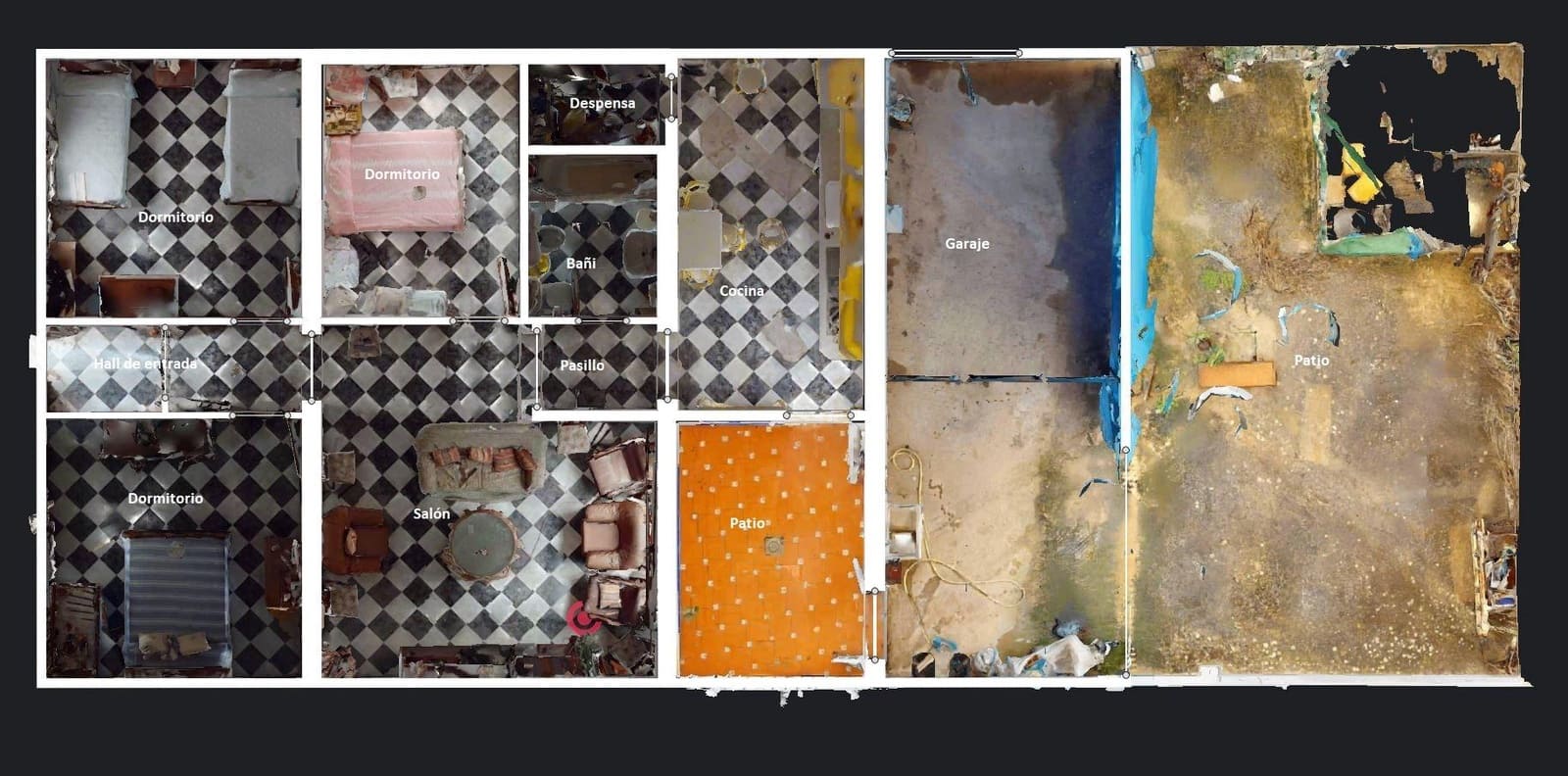 3 soveværelse Rækkehus til salg i Coripe med garage - € 105.000 (Ref: 8694143)