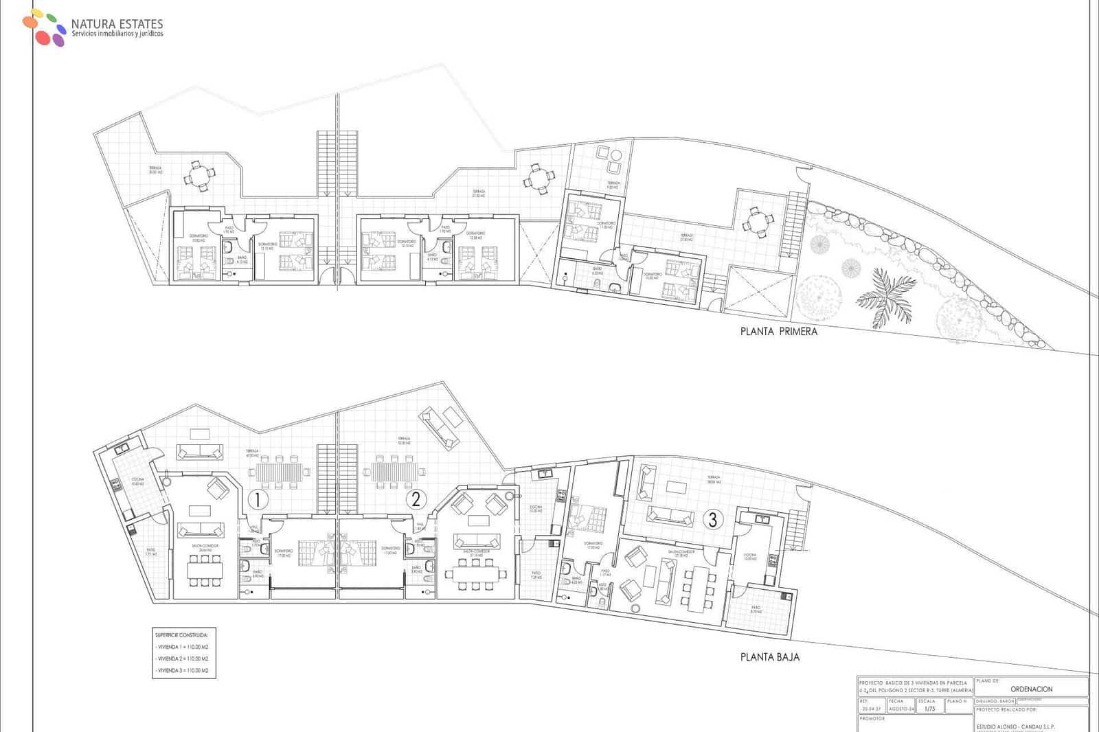 3 soveværelse Rækkehus til salg i Turre - € 249.950 (Ref: 8836937)