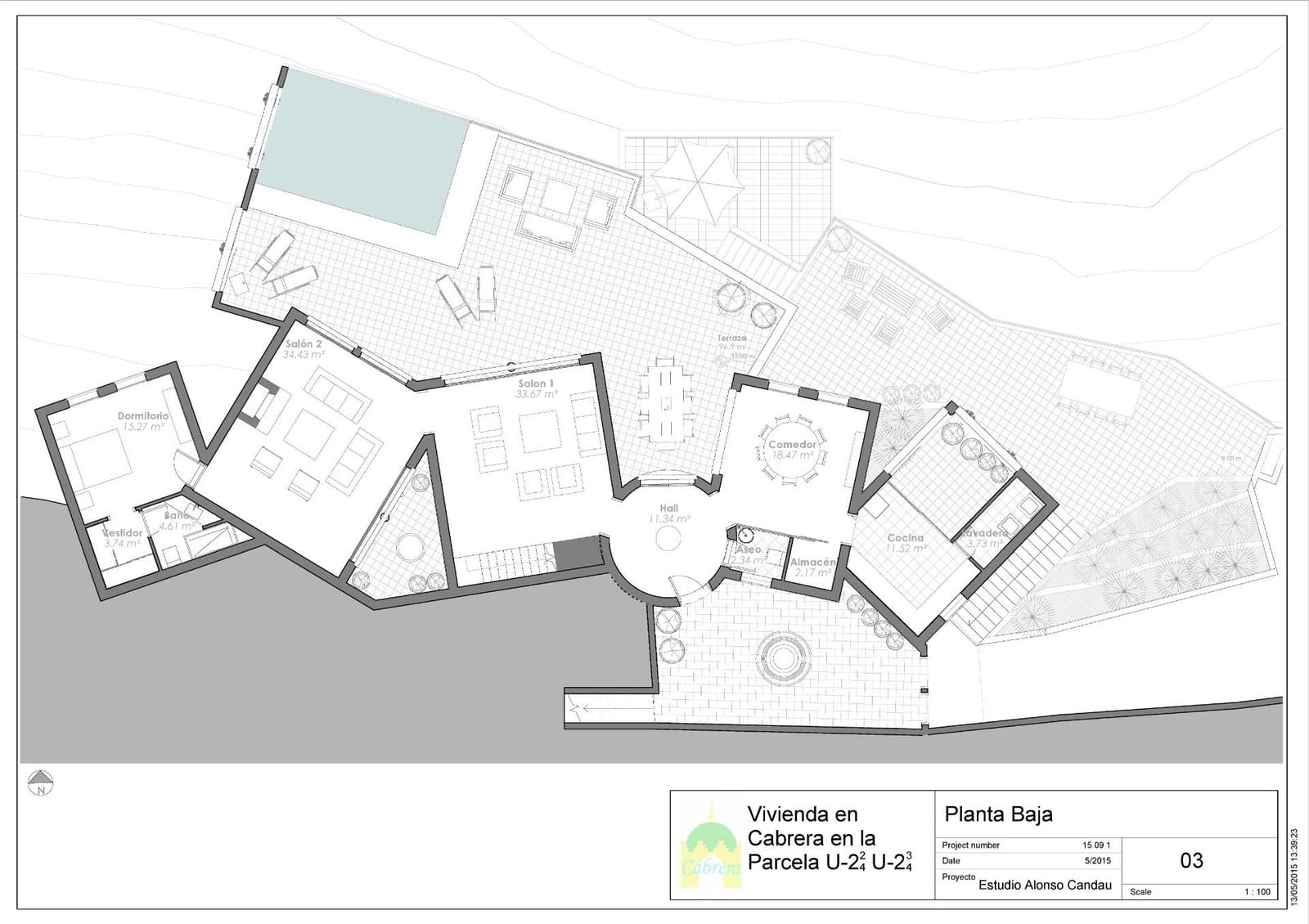 3 soveværelse Villa til salg i Turre - € 450.000 (Ref: 8836938)