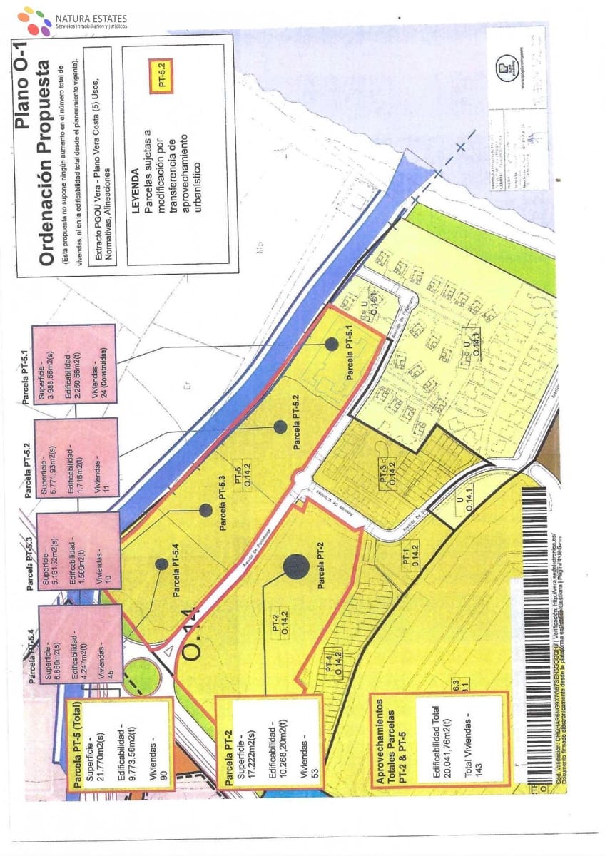 Solar/Parcela en Vera en venta - 2.580.000 € (Ref: 9048679)