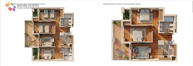 3 camera da letto Appartamento in vendita in Puerto del Rey, Vera - 180.000 € (Rif: 9591220)